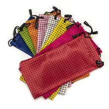 Multicolor Waterproof Plaid Pattern Drawstring Portable Eyeglasses Pouch For Sunglasses & Reading Glasses, Unisex Storage Bag - Різнокольоровий - Переглянути 12