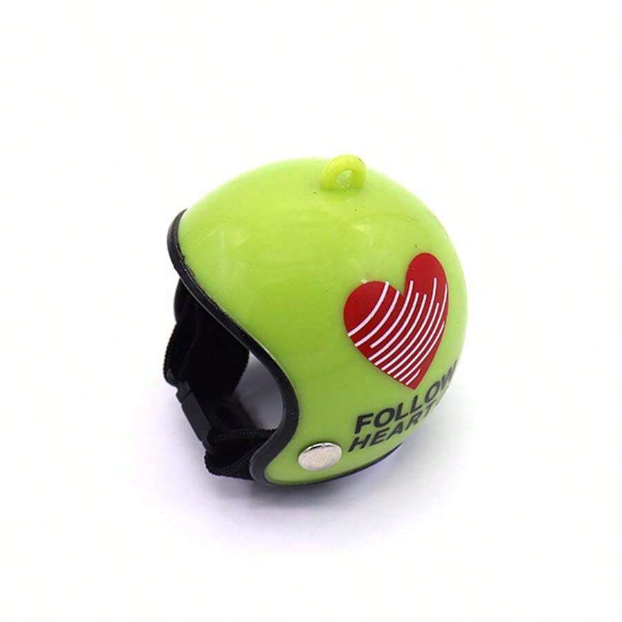 A Helmet Safety Hat Made Of Plastic Material For Wearing By Pet