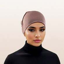 Solid Color Tube Undercap Lightweight Elastic Inner Hijab - A - View 5