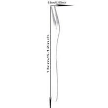 10pcs Silver Stainless Steel Fruit Forks Set, Suitable For Cake, Fruits And Restaurants - Silver - View 2