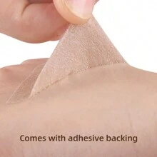 10pcs Invisible Skin Stickers, Waterproof And Breathable, Suitable For Covering Skin Scars, Body Stickers, Cuttable - Light Skin Tone - View 10
