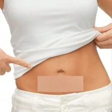 10pcs Invisible Skin Stickers, Waterproof And Breathable, Suitable For Covering Skin Scars, Body Stickers, Cuttable - Light Skin Tone - View 8