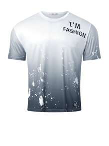 Conjunto Deportivo Para Hombres Camiseta Y Pantalones Cortos, Traje Deportivo Y Chándal - Blanco - Ver 5