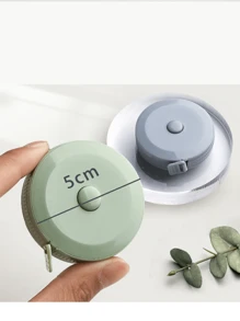 1pc Soft Tape Measure, Body Sewing Flexible Ruler For Weight Loss Medical Body Measurement Sewing Tailor Craft The Tape Measure Is 1.5 M/59 In Length,1.5M Mini Plastic Measuring Tape,Daily Random Color Buckle Band Tape For Sewing Tailor Cloth Body Measurement - Multicolor - View 6