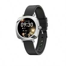 YOUMECAM Women's Exclusive Smart Sports Watch, Used For Monitoring Women's Physiological Heart Rate, Blood Pressure, And Blood Oxygen. Outdoor Health Exercise Supports 100+Exercise Modes Suitable For Android And Apple Phones - Silver - View 8