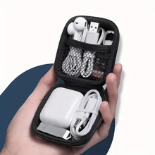 Cubiertas, estuches y bolsas para auriculares, caja de almacenamiento de EVA, bolsas con cremallera y accesorios para auriculares inalámbricos