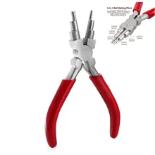 Bộ Kìm trang sức tự làm 1-3 chiếc, bao gồm Kìm mũi dài, Kìm mũi tròn, Kìm mũi cong, Máy cắt dây, Dây đính cườm làm đồ trang sức, Bộ 3 chiếc Kìm màu xanh và Bộ 3 chiếc Kìm màu hồng, Kìm hàm nylon, 6 Kìm vòng dây dạng bậc, Kìm mũi lõm và tròn, Kìm mũi xích uốn cong, Kìm cắt bên, Thích hợp để làm và sửa chữa đồ trang sức, Bộ công cụ dành cho người mới bắt đầu tự làm cho người lớn và trẻ em (Kìm có dầu chống rỉ trên bề mặt, và Màu sắc của tay cầm kìm có thể thay đổi theo từng đợt hàng khác nhau). - Hồng - Xem 24