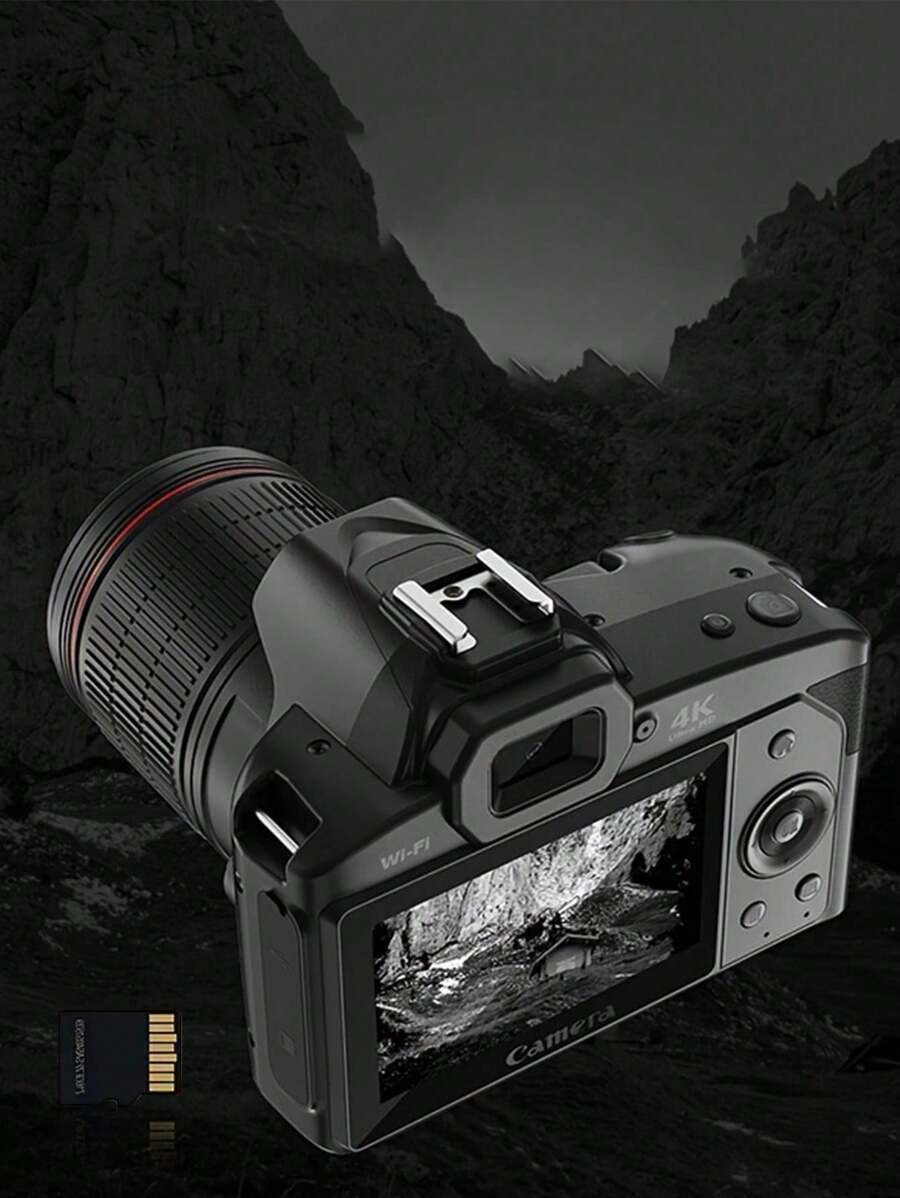 1pc DC101 Digital Camera Supports 128G Memory, 6400W Pixels, 4K