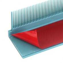 Peine alisador de cabello, cepillo alisador resistente al calor de fibra de carbono, herramienta de peinado para alisar el cabello con plancha, compatible con cepillo alisador de cabello y herramienta de alisado de cabello profesional o compacta para uso en el hogar - Multicolor - Ver 8