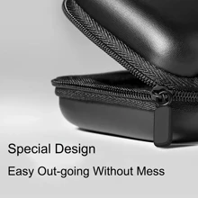 Cubiertas, estuches y bolsas para auriculares, caja de almacenamiento de EVA, bolsas con cremallera y accesorios para auriculares inalámbricos
