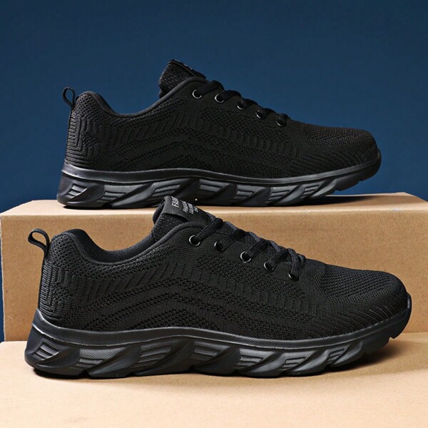 2024 Four Season Comfortable And Warm Men\ Breathable Mesh Running Shoes Lightweight Men\ Sports Shoes