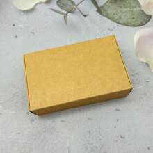 10pcs/Pack 11.5x7x3.5cm Kraft Paper Gift Box Soap Handmade Soap Package Paper Box Small Sundries Packaging Box