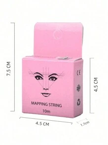 1 pieza Nuevo Hilo bordado Regla con tinta, Auxiliar de bordado Posicionamiento y mapeo de líneas Caja, Herramienta de maquillaje de ojos, Maquillaje, Barato, Decoración de habitación, Tocador, Viaje, Dormitorio, Accesorios de maquillaje, Barato, Rellenos de calcetines, Maquillaje, Herramientas de maquillaje, Cosas baratas, Regalos, Regalos para mujeres, Regalos de Navidad - Multicolor - Ver 8