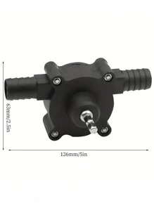 Bomba portátil para taladro - Bomba centrífuga autocebante - Mini bomba de transferencia de agua líquida para acuarios, estanques, jardines