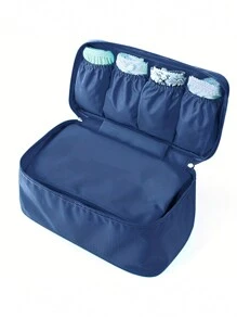 Waterproof Lingerie Storage Bag With Carry Handle - Multifunctional Travel Organizer Bag, Women's Underwear & Accessories Travel Organizer Bag, Cosmetic Bag, Travel Organizer, Large Capacity Cosmetic Storage Box, Can Store Lipstick, Makeup Brushes, Skincare, Phone, Coins, Small Items, Suitable For Home, Gifts, Vacation And Holidays (Halloween, Christmas), Bohemian Style - Multicolor - View 5