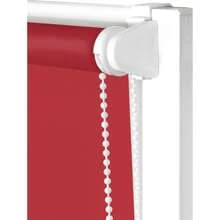 Ecommerc3 Easyfix Smooth Opaque Roller Blind Size 37x180 - Opaque Blind WITHOUT TOOLS Fabric Size 34x175 - Blind WITHOUT DRILL - Red - View 2