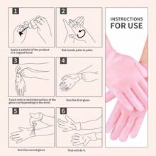 2pcs Moisturizing Hand Mask, Foot Mask, Moisturizing Long Socks/Gloves, Foot Care Socks, Prevent Dry Cracked Heels And Soften Rough Skin, Reusable