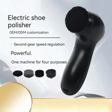 Máy Đánh Bóng Giày Điện, Bàn Chải Làm Sạch Giày Nhỏ Gia Đình, Thiết Bị Di Động Chăm Sóc Giày Da Đa Năng - máy đánh giày - Xem 5