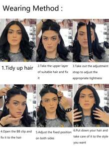 1pc The Stretching Straps For Lift The Eyes And Eyebrows Bb Clip Elastic Band Adjustable Rubber For Hair Anti-Wrinkle Face Tapes