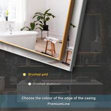 ExBrite 84" X 36" LED Mirror Bathroom Vanity Mirror With Back Light Wall Mount Anti-Fog Memory Large Adjustable Vanity - Gương - Xem 2