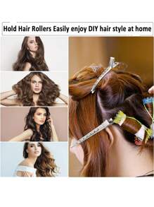 Metal Hair Sectioning Clips Set, 12 Pcs Pin Curl Clips For Women Duck Bill Hair Clips, Alligator Clips, Metal Hair Clips, Hair Tools, Hair Products And Accessories For Barber Salon Beauty Travel Essentials, Back To School, Travel Holiday Essentials, Hair Accessories For Women, Slick Back Brush, Barber Accessories, Hair Dryer, Hair, Barber, Hair Tools, Hair Products,Hair Dryer,Hair, Accessories, Hair Products, Hair Tools, Hair Stuff, Hair Care, Curly Hair Brush, Barber, Barber Accessories, Hairdressing Equipment,Travel Essentials,Travel Essential,Hairstyle,Hairdressing,Hair,Travel,Hair Products,Hair Tools,Hair Stuff,Barber,Barber Accessories,Barbershop,Hairdressing Equipment - Multicolor - View 4