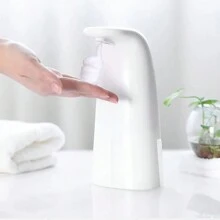 1pc ABS Auto Touchless Hand Foam Spray Liquid Automatic Sanitizer Soap Dispenser - White - View 2