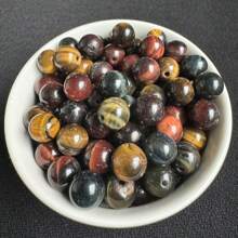 90-35pcs 4-10mm Natural Round Tiger's Eye Amazonite Lava Turquoise Agate Cummingtonite Spacer Loose Stone Beads For Jewellery Making Diy Bracelet - Stone Beads - View 25