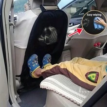 Upgrade Your Car With Our Extra-Large Anti-Kick Mat Protector - Keeps Kids' Seats Clean & Scratch-Free! - Multicolor - View 11