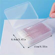100pcs Lip Brush Lipstick Lip Gloss Applicator Mascara Brush Head Makeup Cleaning Brush Set Makeup Tools - Multicolor - View 5