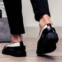 Men's Soft And Comfortable Fringed Loafers For Casual, Business, Social Events, Parties, Weddings And Versatile Look - Black - View 5