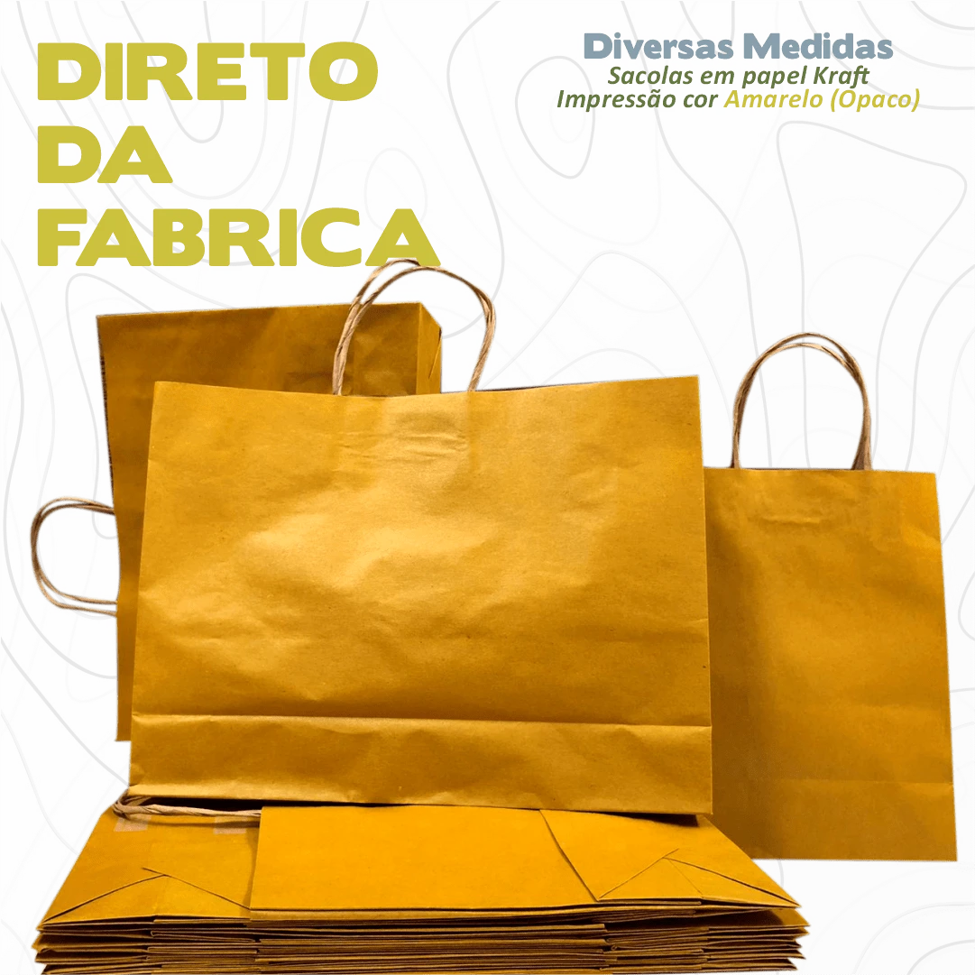 Gift Wrap Bags - Màu vàng - Xem 1