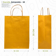 Gift Wrap Bags - Màu vàng - Xem 3