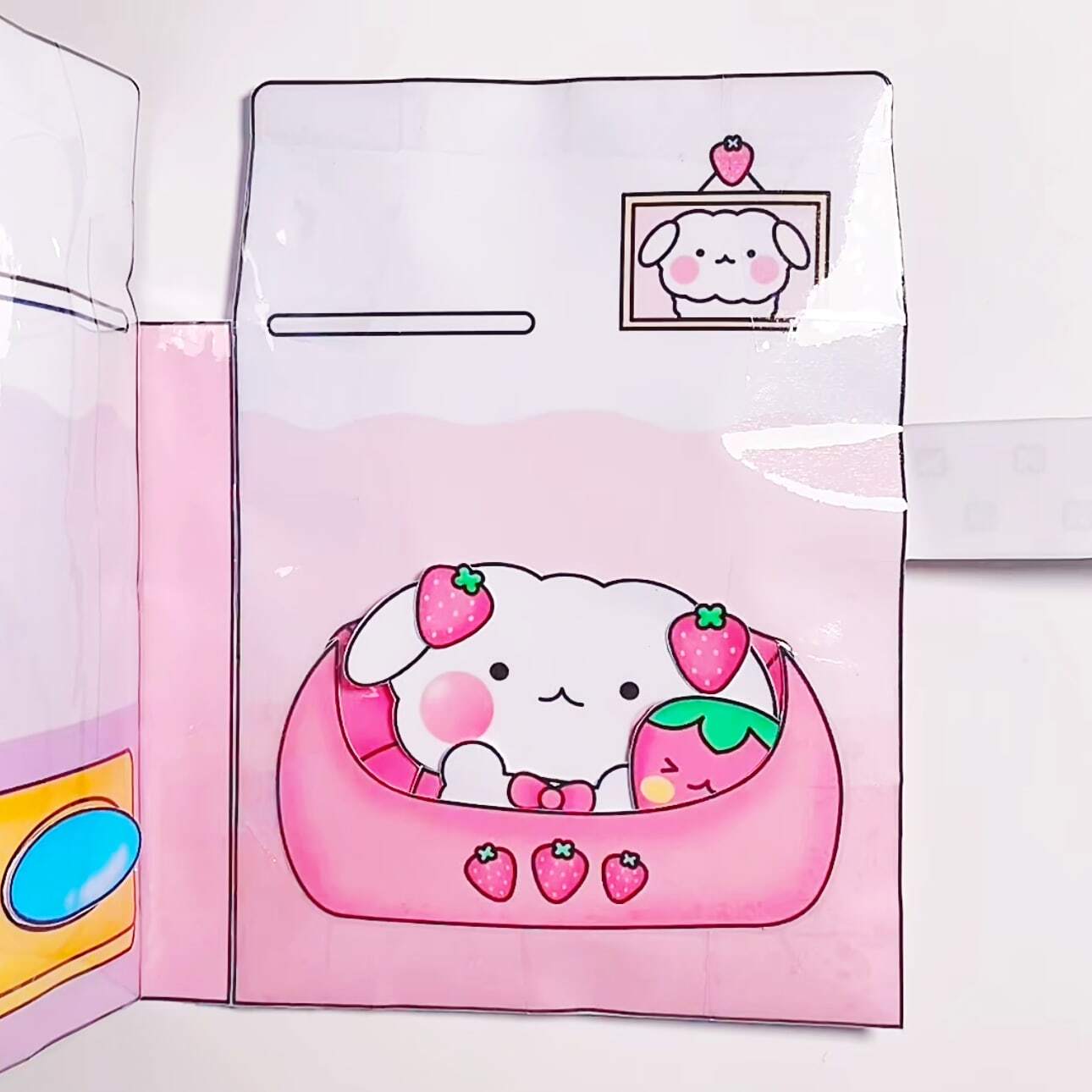 Beverage, Small Cats And Dogs, Strawberry Milk House, Handmade