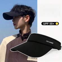 1pc Men Sun Hat New Summer Style Sun Protection & UV Protection Baseball Cap For Running & Sports - Multicolor - View 4