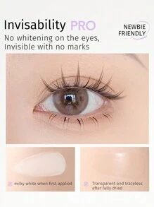 Everbab 假睫毛胶水 - 快干、防水、温和、持久睫毛胶水，睫毛胶水 - 紫色 - 查看 4