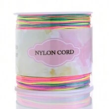 100M/Roll 0.8mm Nylon Thread Cord Chinese Knot Macrame Cord Bracelet Braided String For DIY Tassels Beading Shamballa String Jewelry Making
