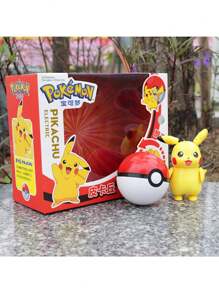pocket monsters Series - Detective  Cartoon Character Ball Action Figure Transforming Toy - Mauve Purple - View 3
