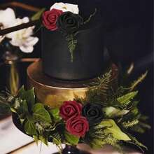 5/10/15/20/25/30pcs/Set Pink Artificial Flower, Simple PS Foam Decorative Flower For Home Decoration