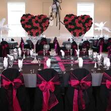 5/10/15/20/25/30pcs/Set Pink Artificial Flower, Simple PS Foam Decorative Flower For Home Decoration