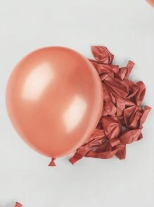 25入組12英寸珍珠拉丁氣球，圓形多彩氣球，適用於生日派對婚禮裝飾