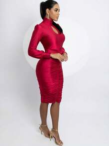 Women Dresses - 紅色 - 查看 5