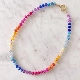 Crushed Natural Stone Necklace