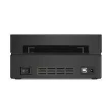 Máy in nhãn vận chuyển nhiệt plug-in màu rắn với 5 tờ 10 cm * 15 cm (3,93 * 5,9 inch) Nhãn vận chuyển nhiệt, Máy tạo nhãn vận chuyển để bàn không dùng mực cho gói vận chuyển, In nhãn khoảng cách hỗ trợ chiều rộng 38mm/1,49 inch-110mm/4,33 inch (Chiều rộng hiệu quả là 38mm/1,49 inch-108mm/4,25 inch), Tương thích với Windows&, Kết nối không dây với Android & iOS trong văn phòng & doanh nghiệp, Chỉ máy không có giá đỡ nhãn - Phích cắm loại C của EU (220-240V) - Xem 7
