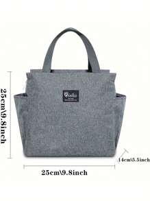 Teacher Print Insulation Lunch Bag, Fashion Travel Picnic Bag, Portable Thickened Aluminum Foil Handbag For Office School Travel Festival Teacher, Best Thank You Teacher Gift, Best Gifts For Teachers, Best Teachers Day Gift Forever, Best Teacher Gifts For Christmas, Best Teacher Appreciation Gifts, Literary School Bag For Teens, Book Bag For Women Or Students, Perfect For Books, Shopping, Back To School And More, Thank You Teacher Gifts