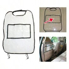 Upgrade Your Car With Our Extra-Large Anti-Kick Mat Protector - Keeps Kids' Seats Clean & Scratch-Free! - Multicolor - View 6