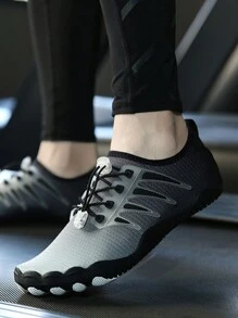 Men's Outdoor Water Trekking Shoes - Black - View 1