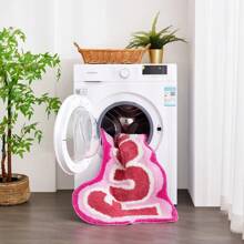 2025 Mới! DeramHy Home 1 Mảnh Thảm Phòng Tắm Dễ Thương Funky Chống Trượt Có Thể Giặt Được, Thảm Lông Mềm Mại Thấm Hút Vui Nhộn Độc Đáo Thảm Trải Sàn Nhỏ Cho Phòng Ngủ Phòng Tắm Ký Túc Xá Thảm Nhà Bếp - Hồng - Xem 10