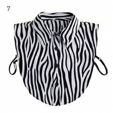 1Pc New Lapel Fake Collar Vintage Detachable Shirt Collar For Women Blouse Sweater False Collar Lapel Top Neckwear Ties