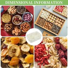 1 gói Bát ăn nhẹ có nắp, Hộp đựng đồ ăn nhẹ có ngăn, Hộp đựng đồ ăn nhẹ, Đĩa ăn nhẹ có 4 ngăn, Dụng cụ sắp xếp bát ăn nhẹ cho các loại hạt dự tiệc, Gia vị khô, Kẹo, Quả hạch, Trái cây, Rau - trắng - Xem 7