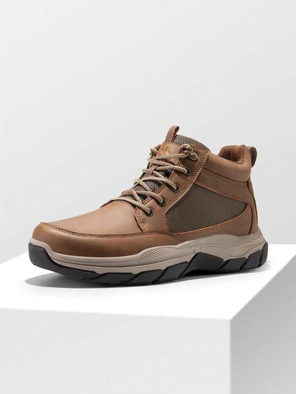 Men's Hiking Boots Comfortable Mens Casual Boots Lightweight Outdoor Boots For Men